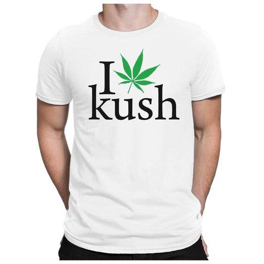 I Love Kush - Men's Fun T-shirt - Printed - Small To 4xl Papayana