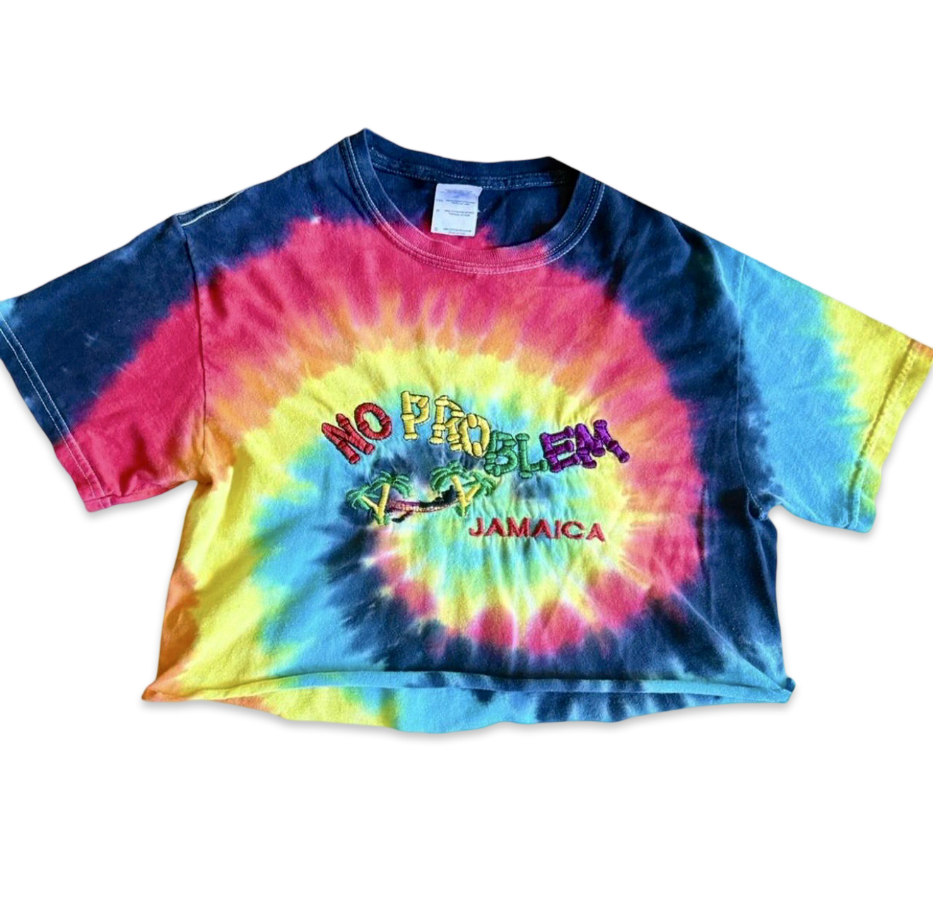 Vintage No Problem Crop Tee