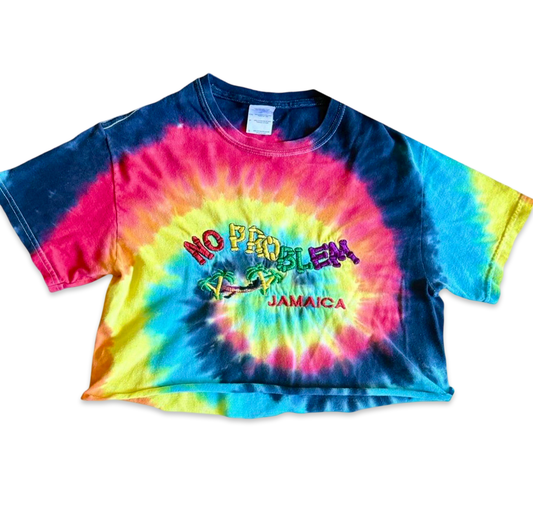 Vintage No Problem Crop Tee