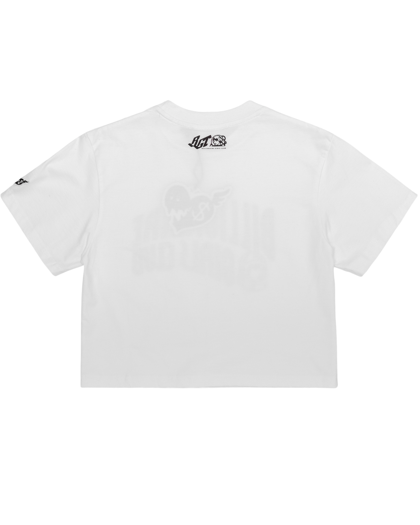 Womens Classic Curve Logo Cropped Tee Style001