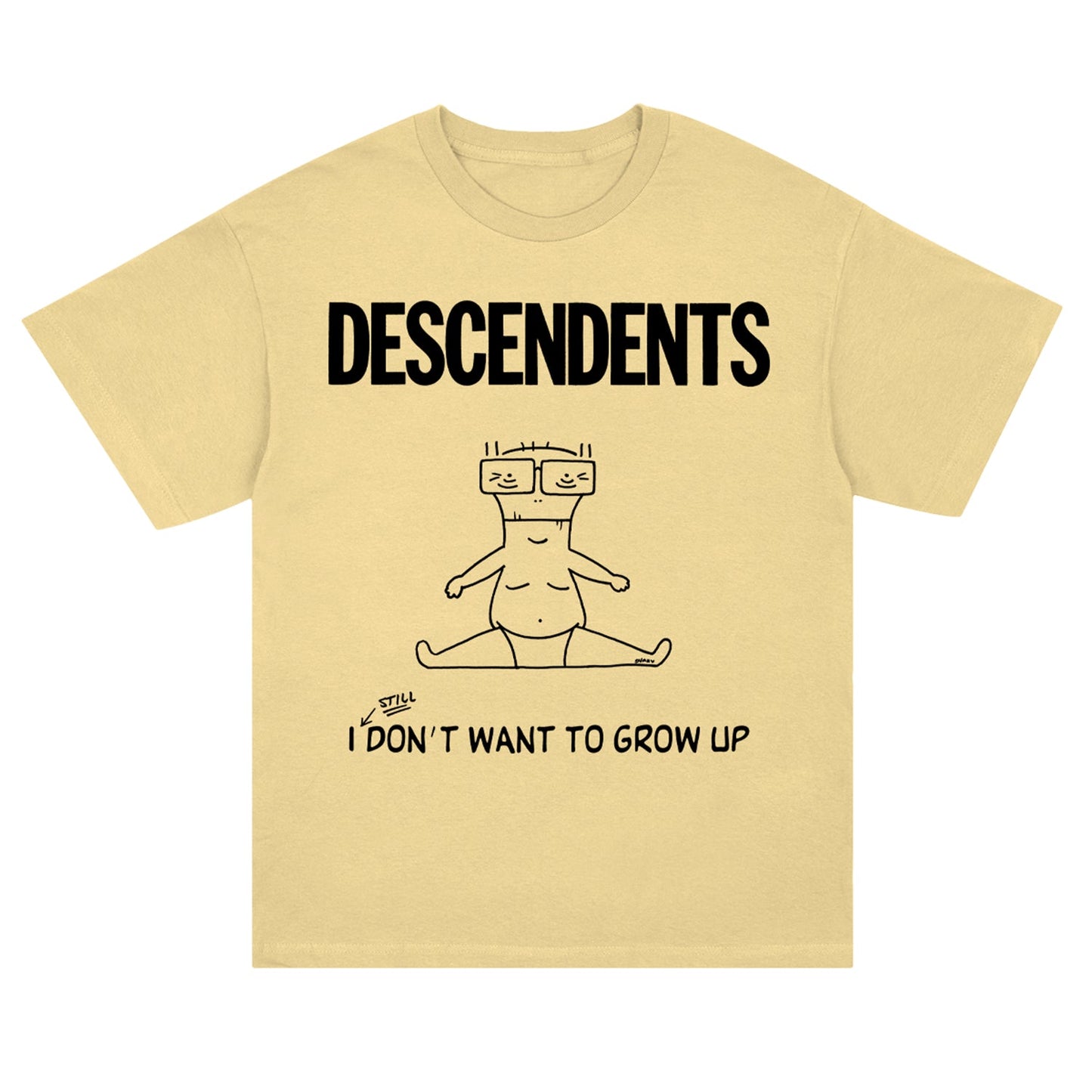 I Still Donâ€™t Want To Grow Up T-Shirt (Yellow)