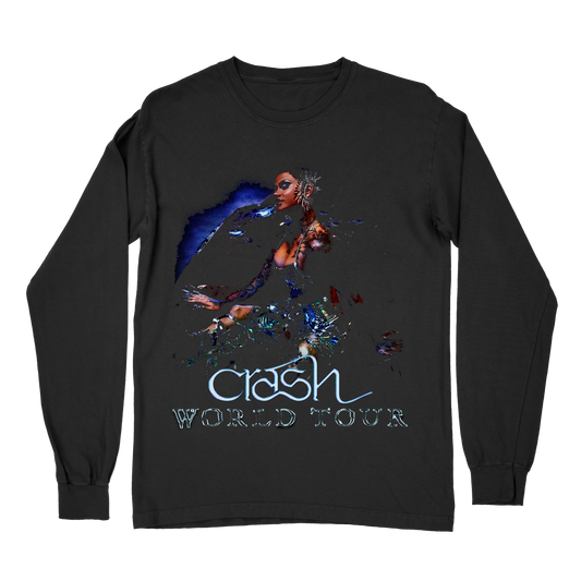 Kehlani The Crash World Tour Long Sleeve T-Shirt – Rare Vintage R&B Streetwear Shirt, Unisex Fit for Fans