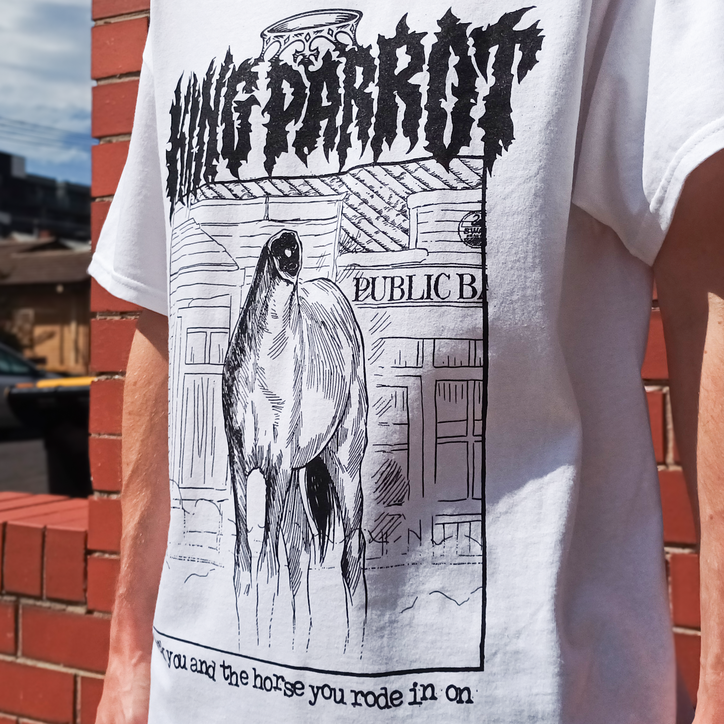 Horse T-Shirt (White)