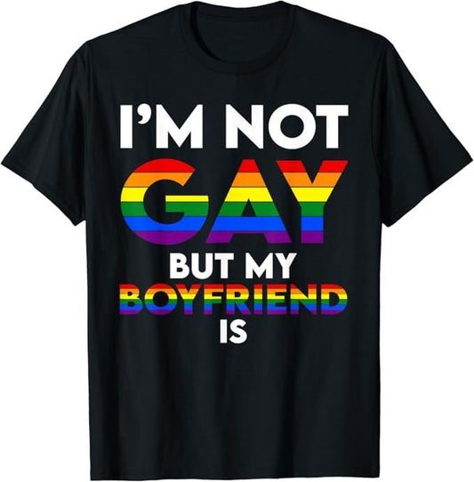 LGBT Gay Pride Apparel Funny Friend Shirts - Medium casual short sleeve top for all seasons - Classic Cotton Fabric