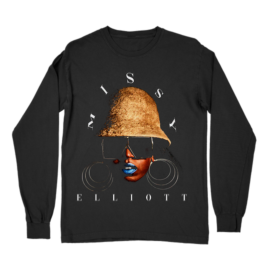 Missy Elliott Vintage Tour Rap Long Sleeve T-Shirt – Rare Hip Hop Streetwear Shirt for Fans