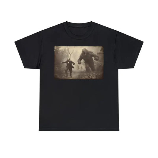 Man Getting Chased By Bigfoot Shirt Sasquatch Shirt Bigfoot Tshirt Funny Shirt Big Foot Shirt Bigfoot Shirts Funny Bigfoot Yeti Shirt  sweater and hoodie