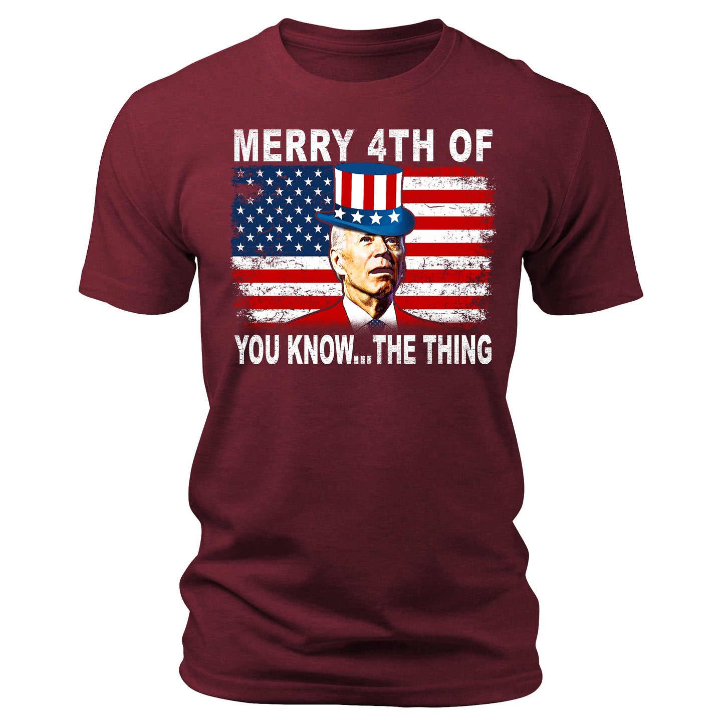 Merry 4th of You Know The Thing Funny Biden Shirt V2