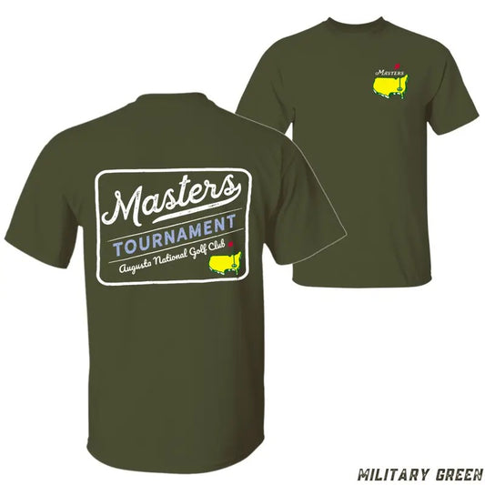 Masters Tournament T-Shirt - Vintage Augusta National Golf Club Graphic Unisex Casual Tee, Perfect for Golf Fans and Tournament Enthusiasts Classic Cotton