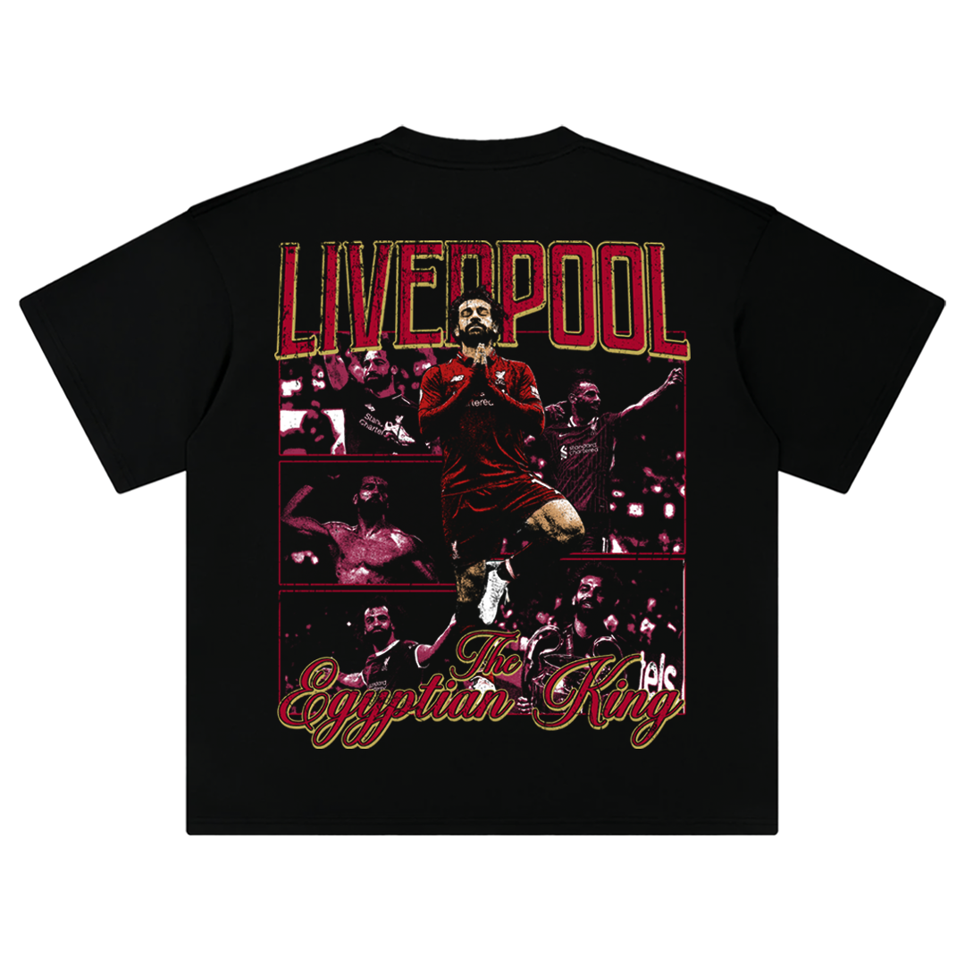 Mo Salah The Egyptian King Tee Style001