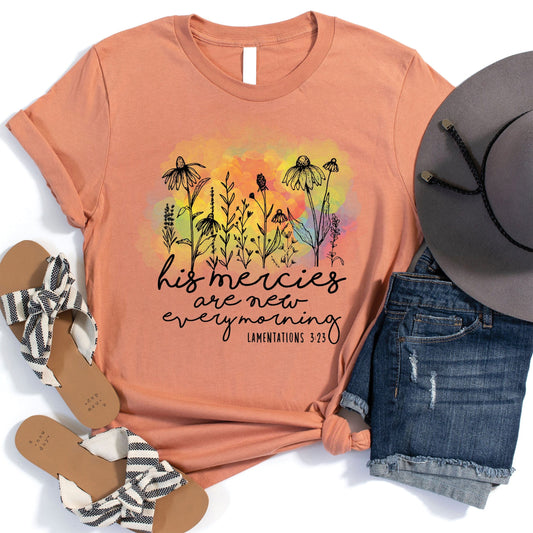 His Mercies Are New Tee Style001