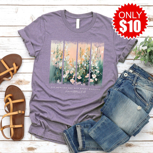 His Mercies Tee - 10