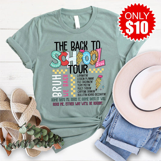Back to School Tour Tee - 10