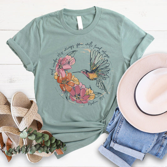 Hummingbird Refuge Tee