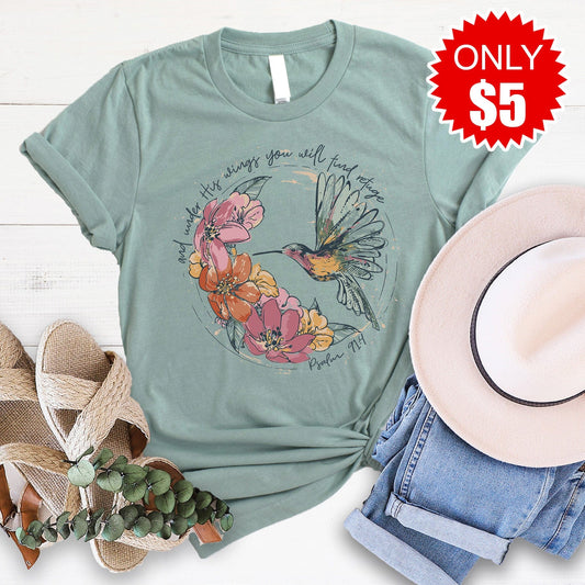 Hummingbird Refuge Tee - 5