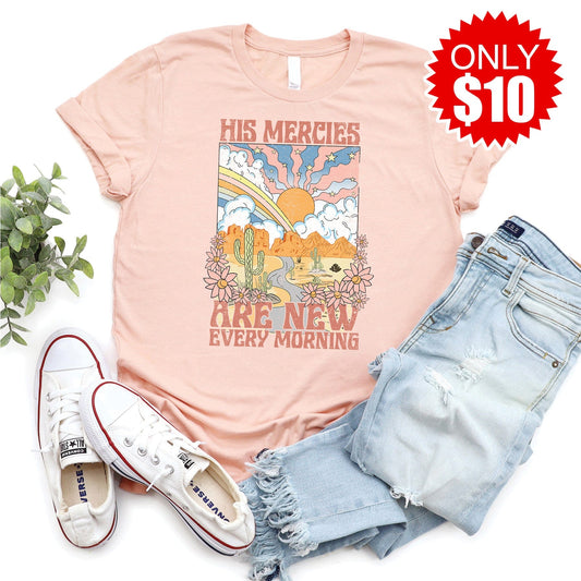 His Mercies Desert Tee - 10