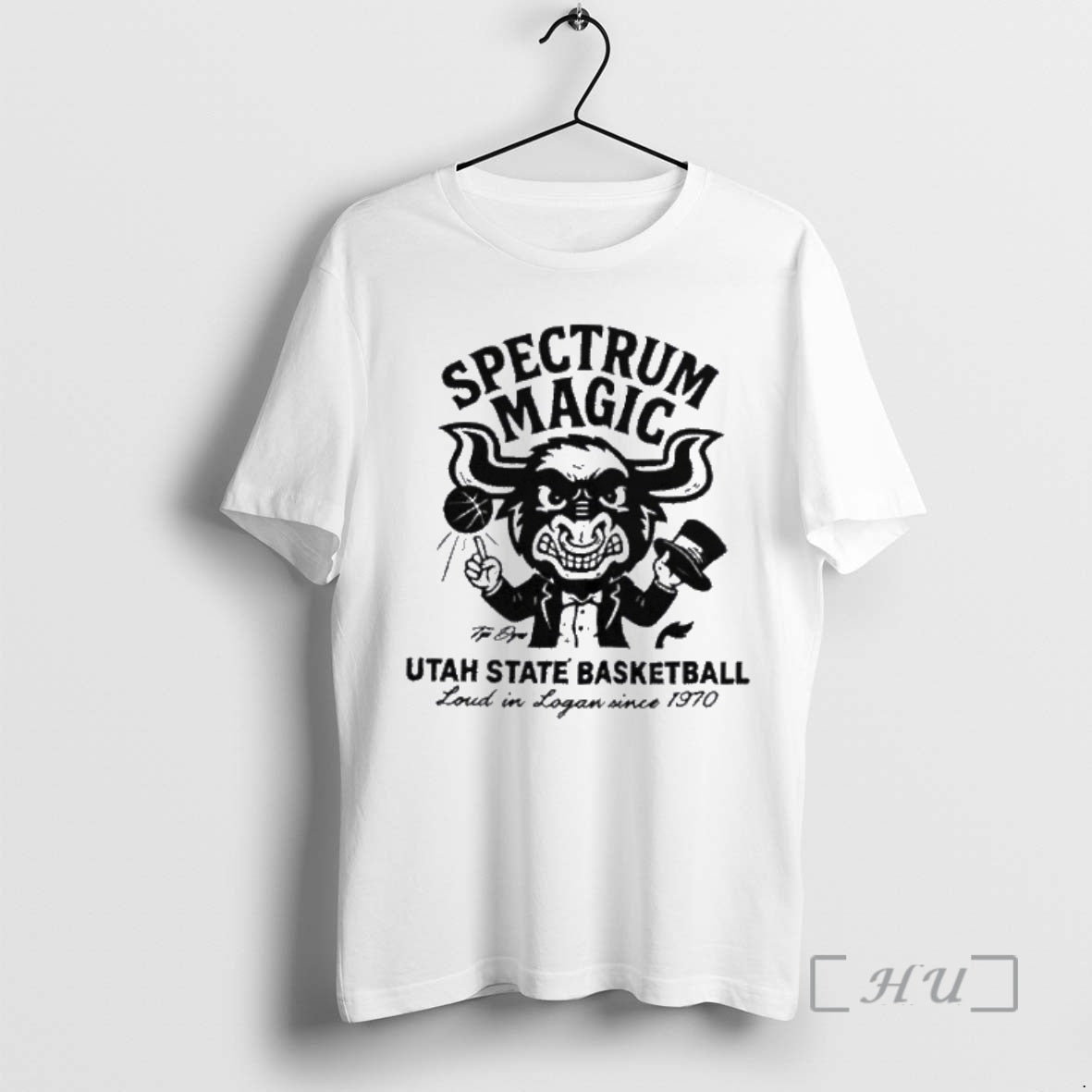 Officials Spectrum Magic Utah State Basketball Loud Logan Since 1970 T-Shirts, Hoodie, Sweatshirt