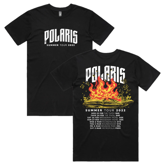 Summer 2022 Tour Tee (Black)