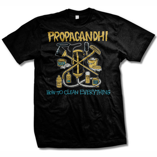 How To Clean Everything Tee (Black)