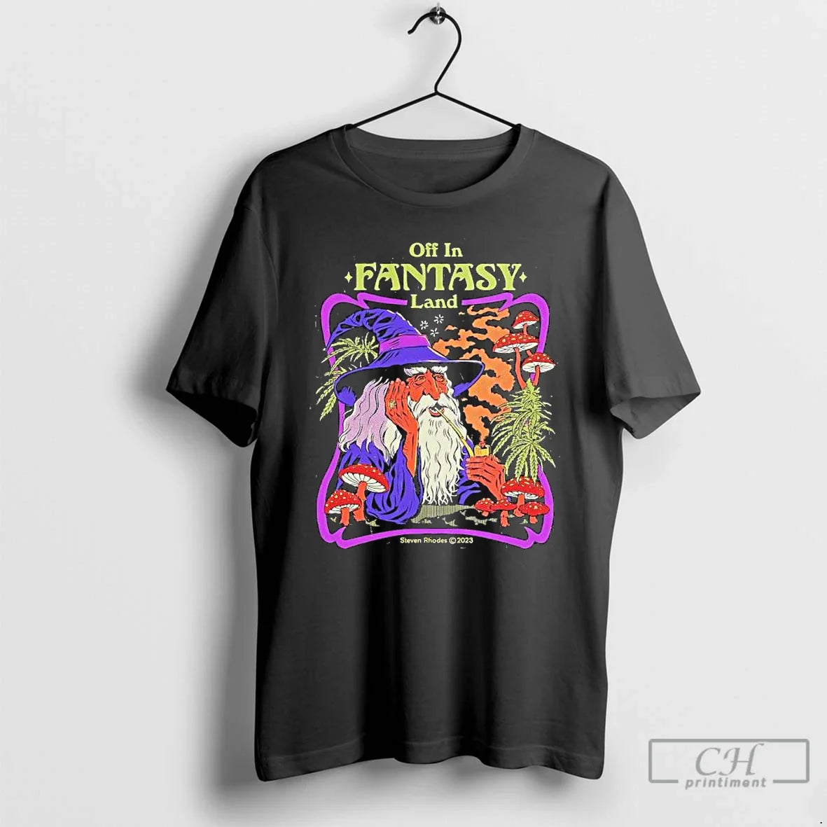 Off Fantasy Land Wizard T-Shirts, Hoodie, Sweatshirt