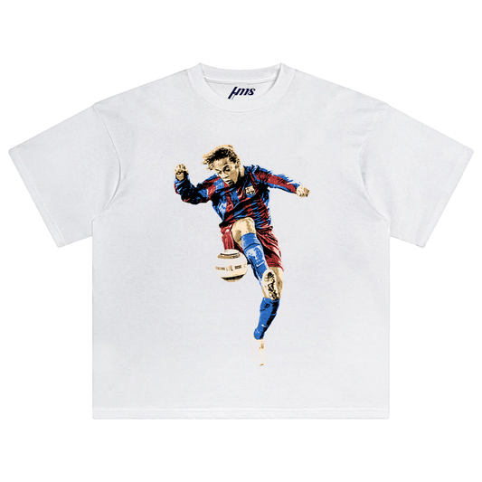 Ronaldinho Barcelona Tee Style001