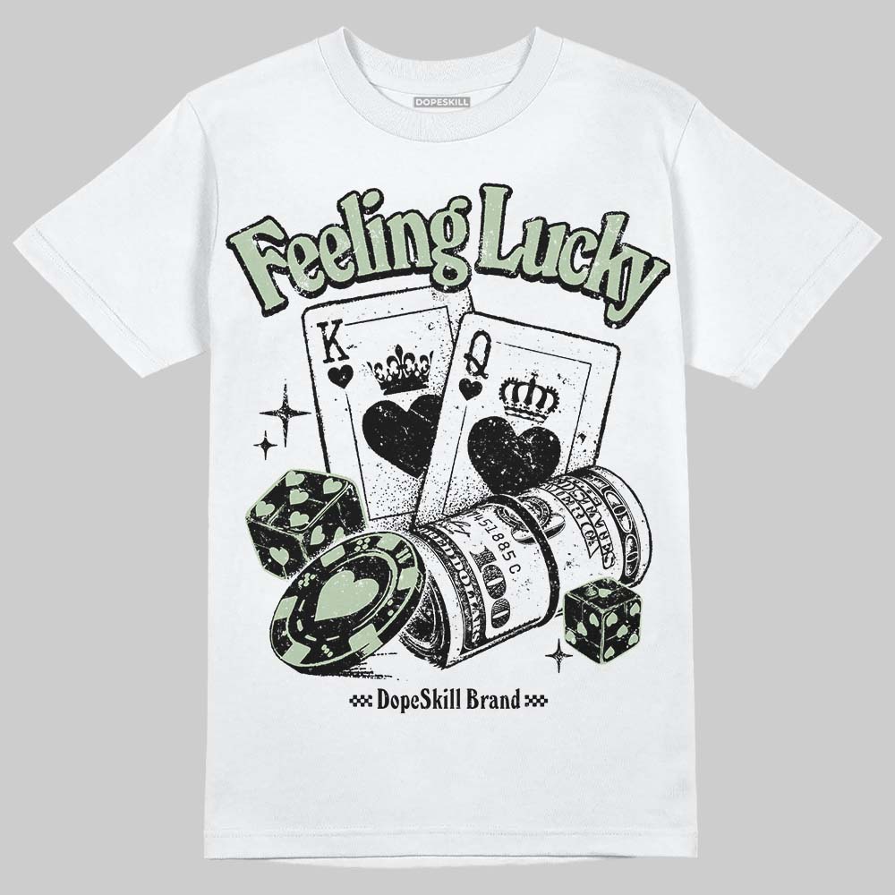 Seafoam 4s 2025 DopeSkill T-Shirt Feeling Lucky Graphic