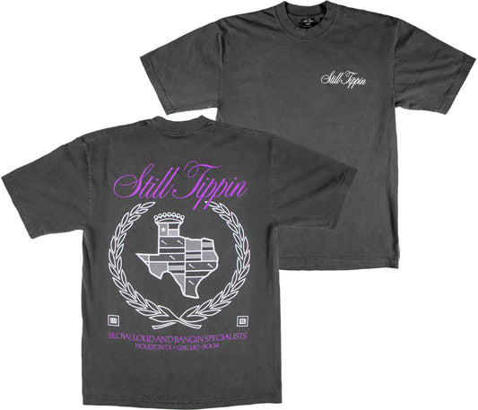 Still Tippin "El Dorado" Tee - Vintage Black