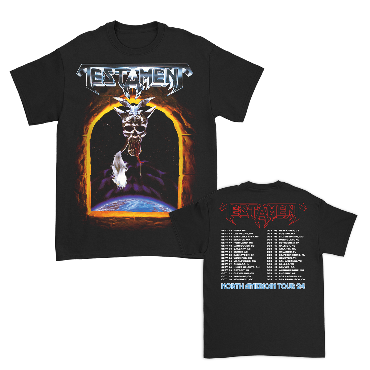 Legacy / New Order 2024 Tour T-Shirt (Black)
