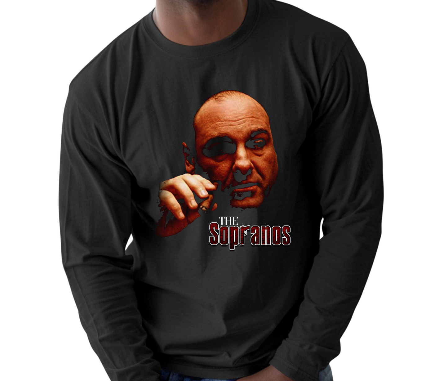 The Sopranos Long Sleeve Shirt – Classic TV Show Apparel – Tony Soprano Merch – Mobster Fan Tee