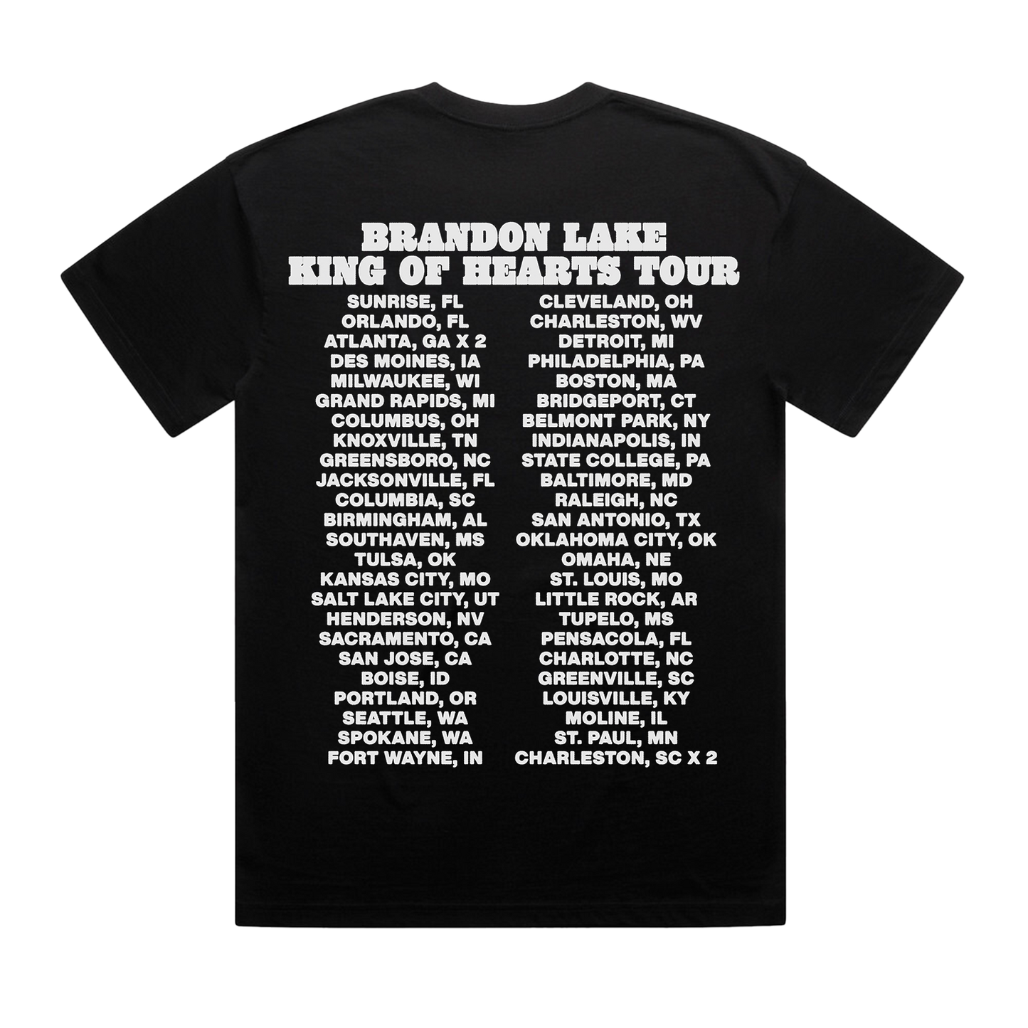 KOH Portrait Tour Tee