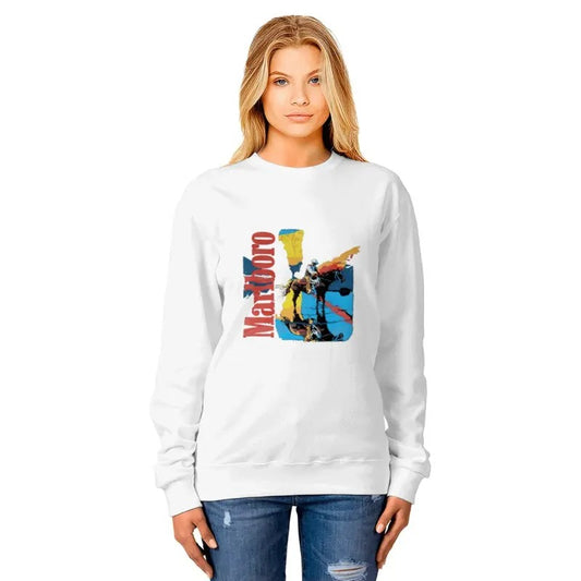 Vintage Marlboro 80s Marlboro Cowboy TShirt cotton  T-shirt, sweater and Hoodie