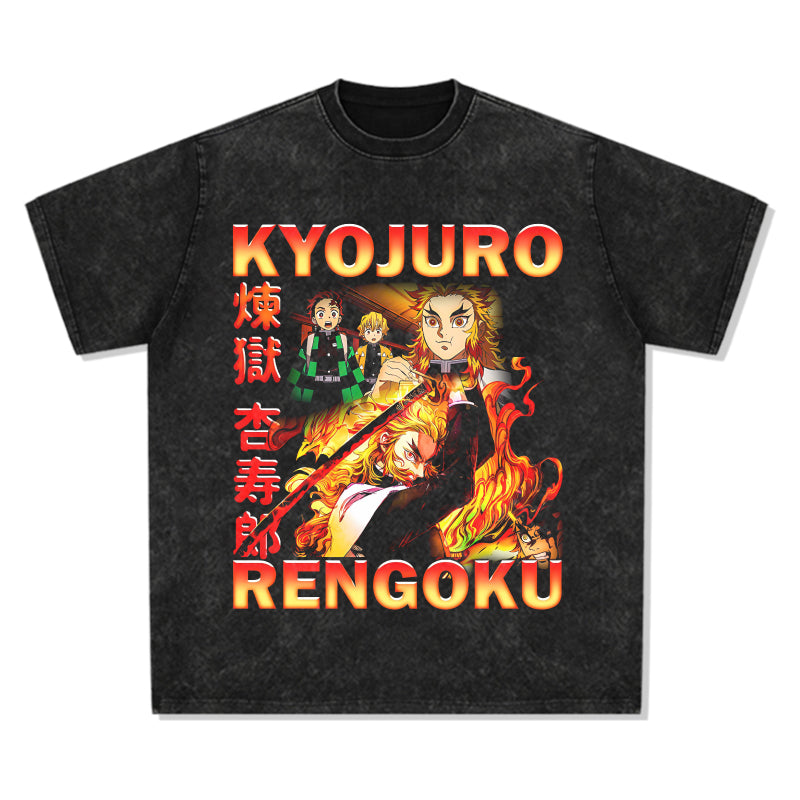 Ky≈çjur≈ç Rengoku Demon Slayer: Kimetsu no Yaiba "Anime" TEE Style001