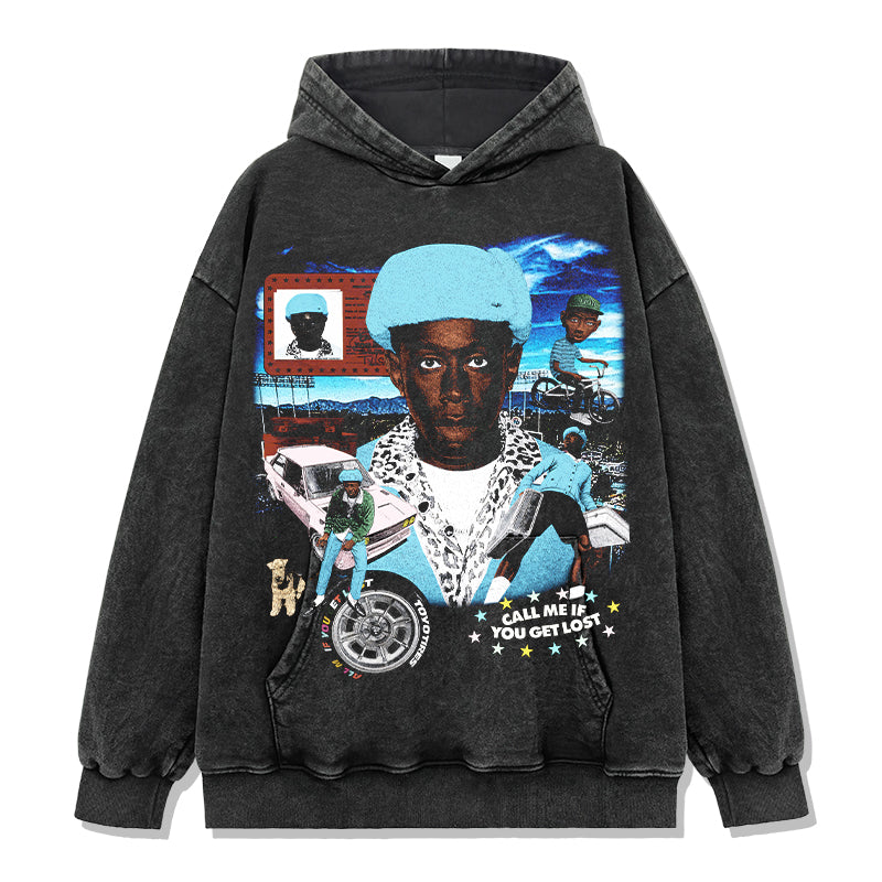 Tyler The Creator Jumbo Graphic â€œIYGLâ€ HOODIE