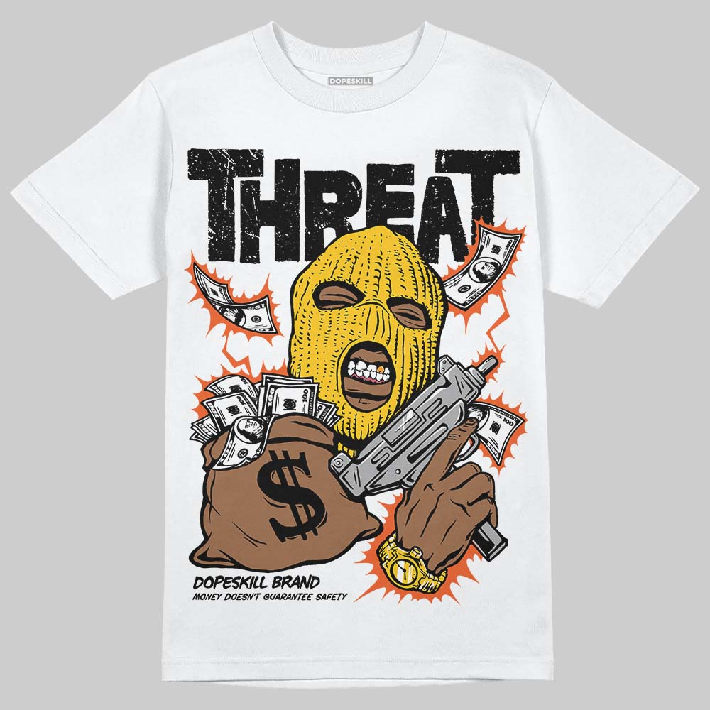 Yellow Collection DopeSkill T-Shirt Under Threat Graphic