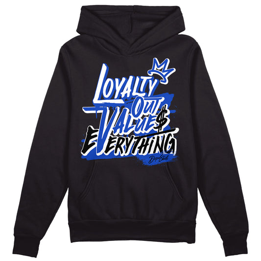 Hyper Royal 12s DopeSkill Hoodie Sweatshirt LOVE Graphic