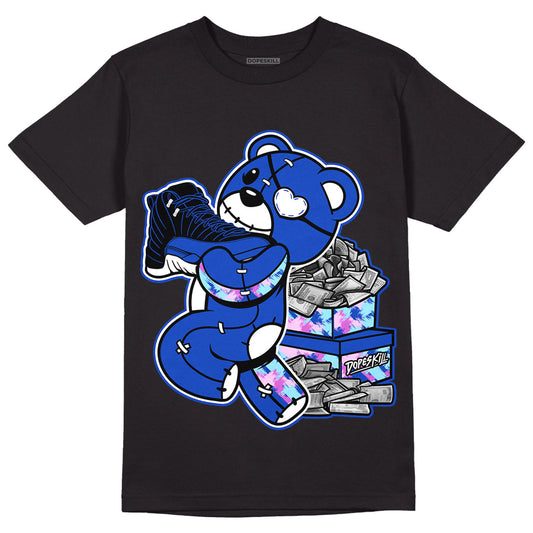 Hyper Royal 12s DopeSkill T-Shirt Bear Steals Sneaker Graphic