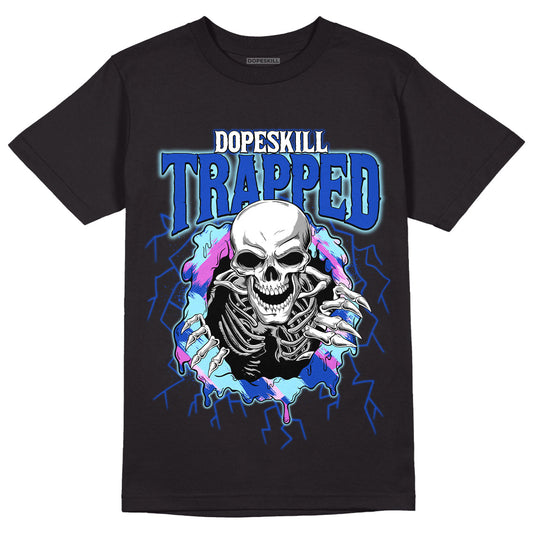 Hyper Royal 12s DopeSkill T-Shirt Trapped Halloween Graphic