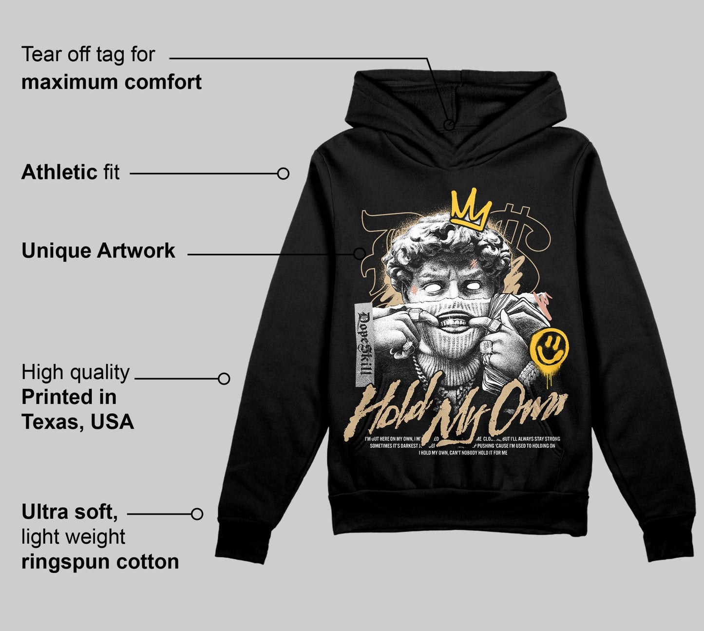 TAN Collection DopeSkill Hoodie Sweatshirt In My Way Graphic