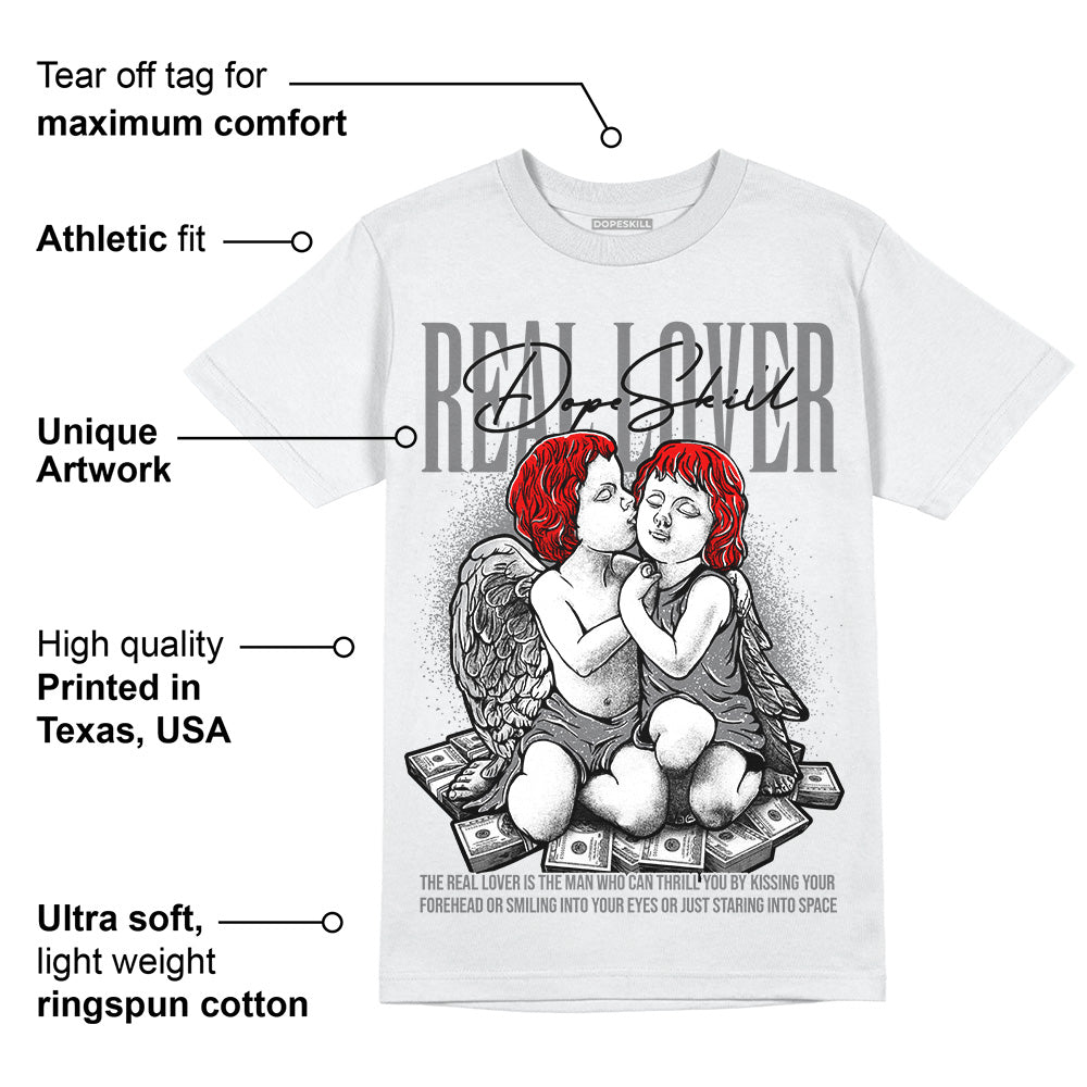 Wet Cement 4s DopeSkill T-Shirt Real Lover Graphic