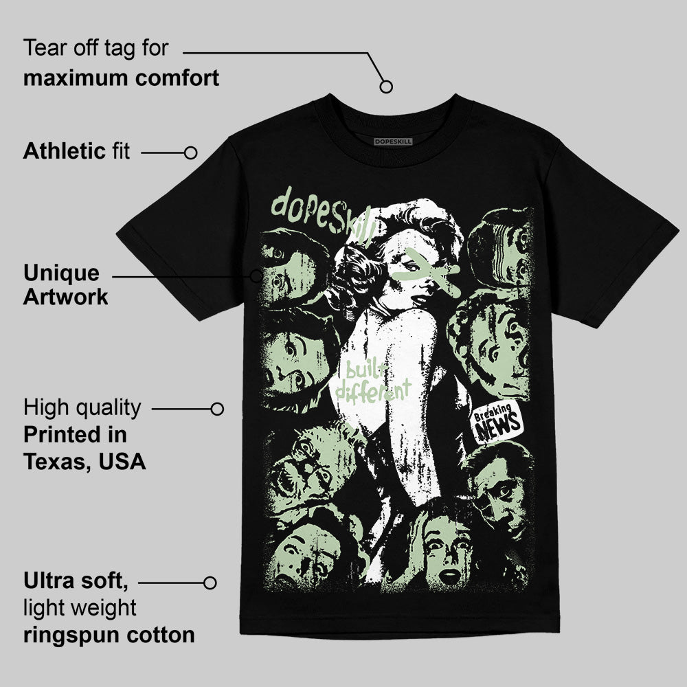 Seafoam 4s 2025 DopeSkill T-Shirt Built Different Graphic