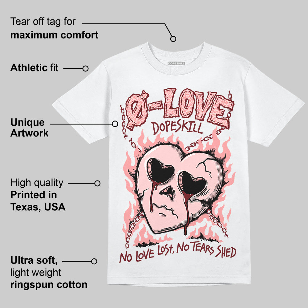 VALENTINE'S Day 3s DopeSkill T-Shirt Crying Heart Graphic