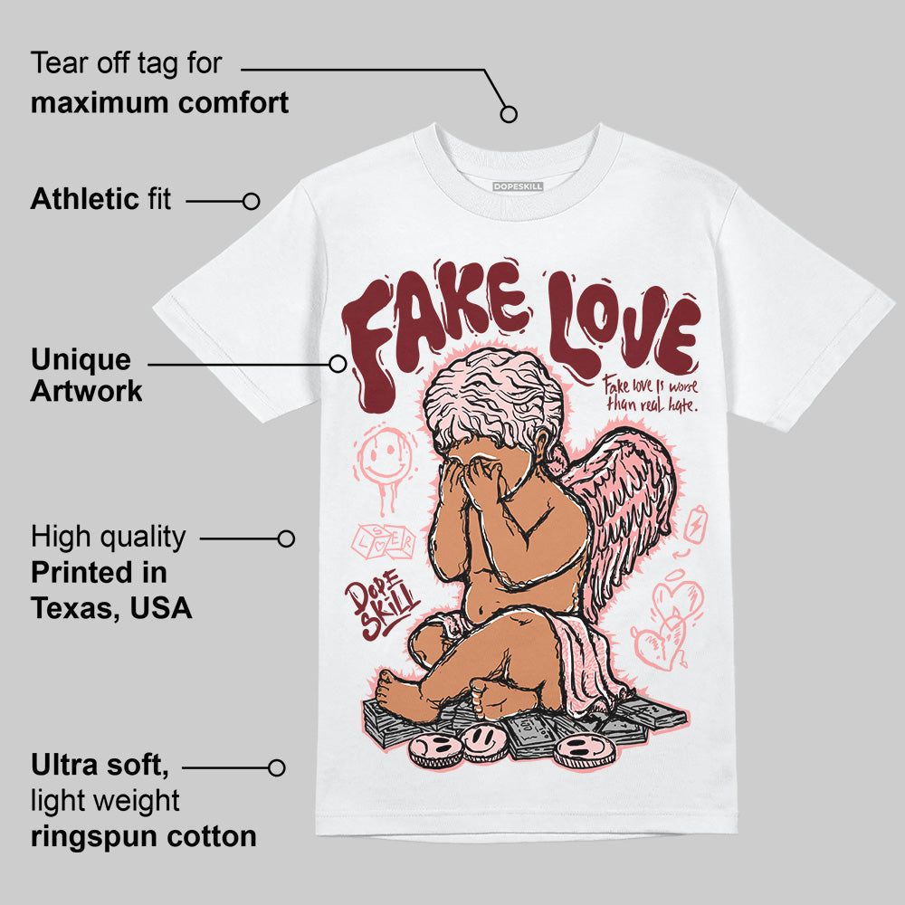VALENTINE'S Day 3s DopeSkill T-Shirt False Love Graphic