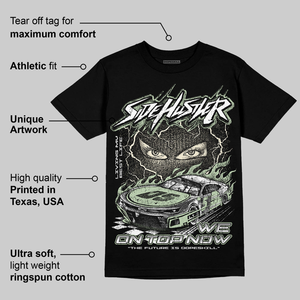 Seafoam 4s 2025 DopeSkill T-Shirt New Side Hustler Graphic