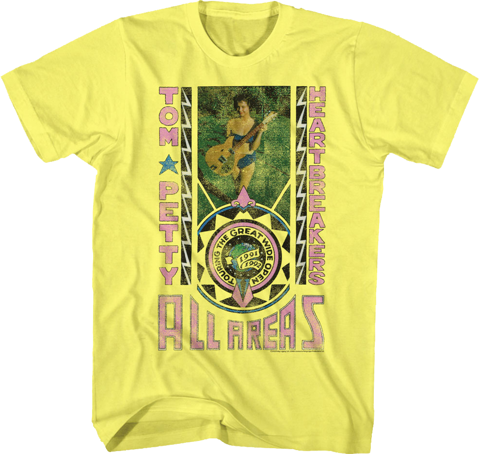 All Areas Access Tom Petty & The Heartbreakers T-Shirt
