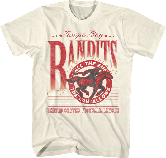 All The Fun The Law Allows Tampa Bay Bandits USFL T-Shirt