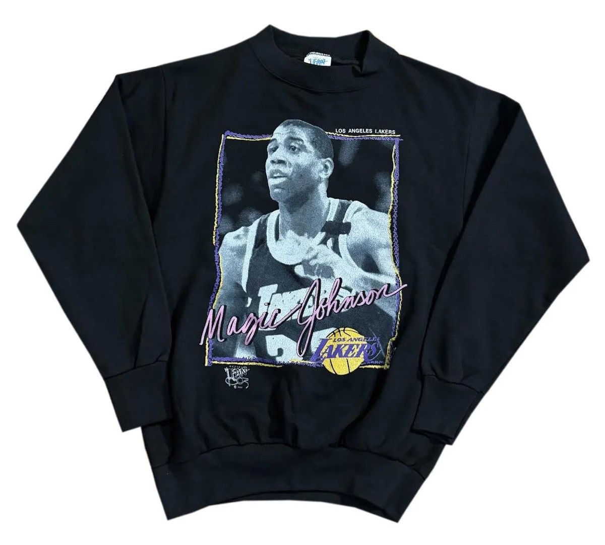 Vintage Los Angeles Lakers Magic Johnson Sweatshirt M Nwt T-Shirts, Hoodie | FlexRushtees.com