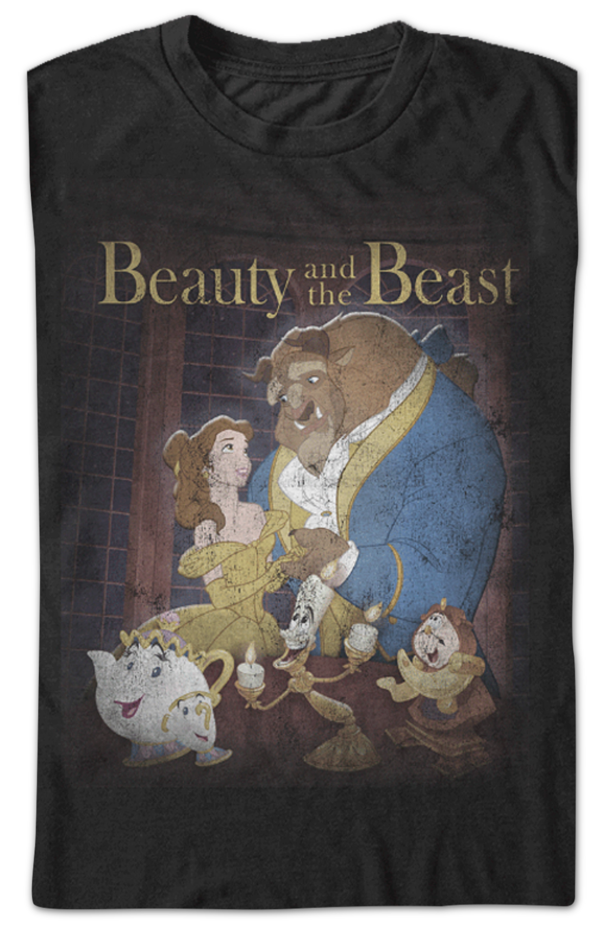 Beauty And The Beast Poster Art T-Shirt