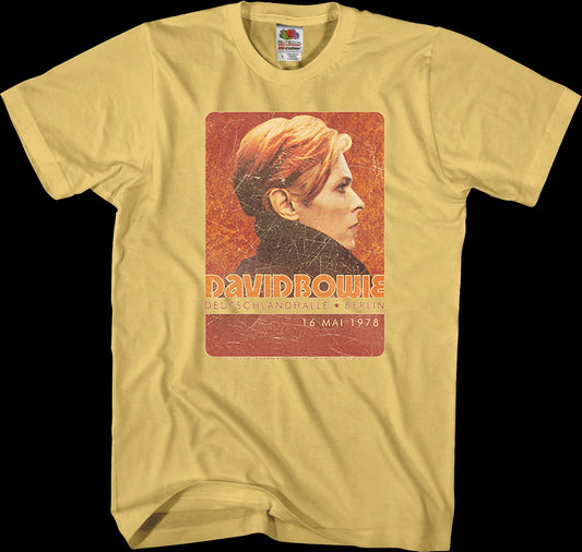Berlin Poster David Bowie T-Shirt