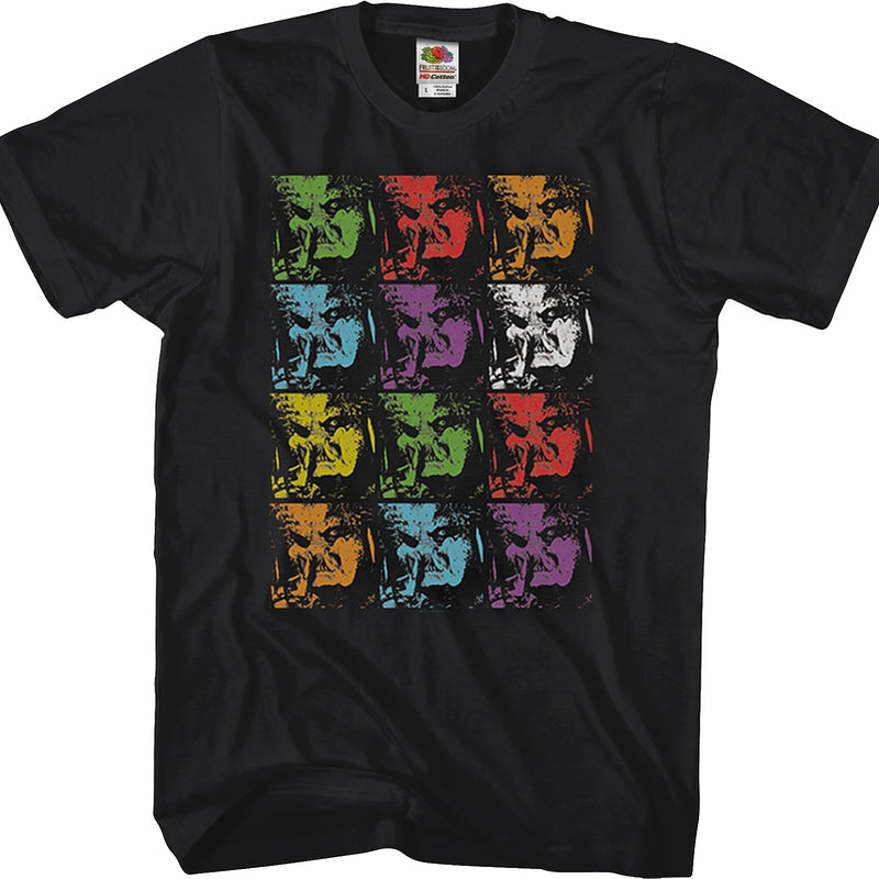 Black Pop Art Predator T-Shirt