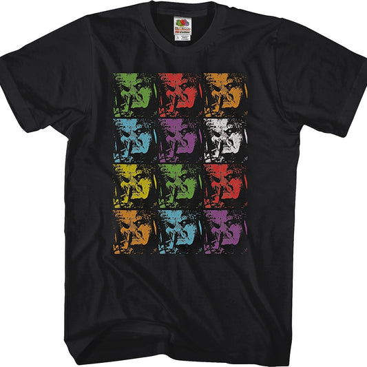 Black Pop Art Predator T-Shirt