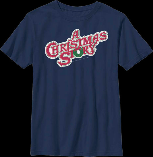 Boys Youth Classic Logo A Christmas Story Shirt